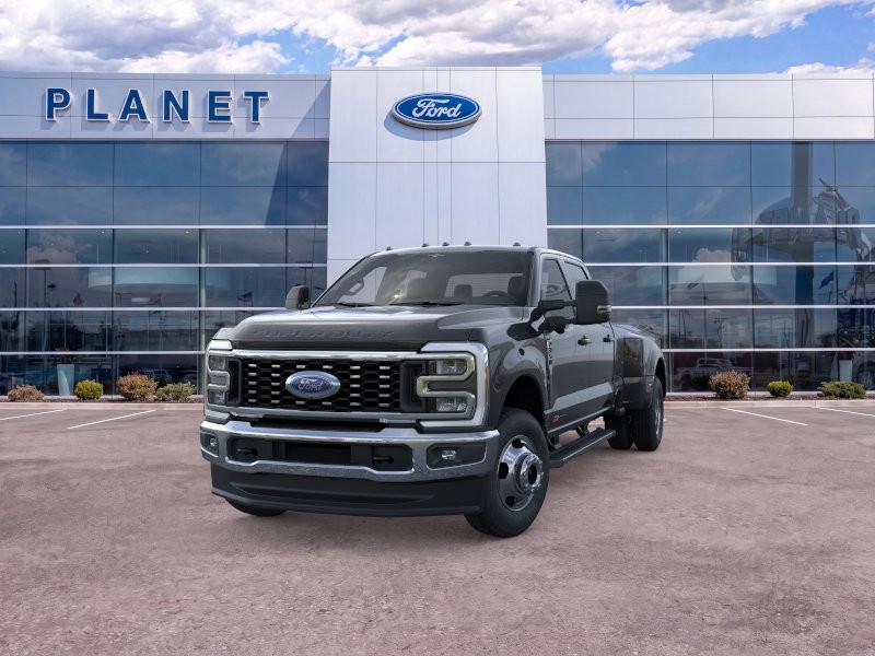 2026 Ford Super Duty F-350 DRW LARIAT Agate Black Metallic at Planet Ford