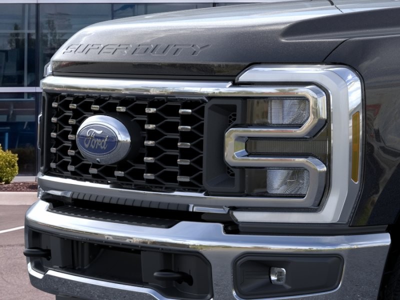 2026 Ford Super Duty F-350 DRW LARIAT Agate Black Metallic at Planet Ford