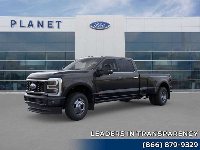 2026 Ford Super Duty F-350 DRW Platinum Agate Black Metallic at Planet Ford