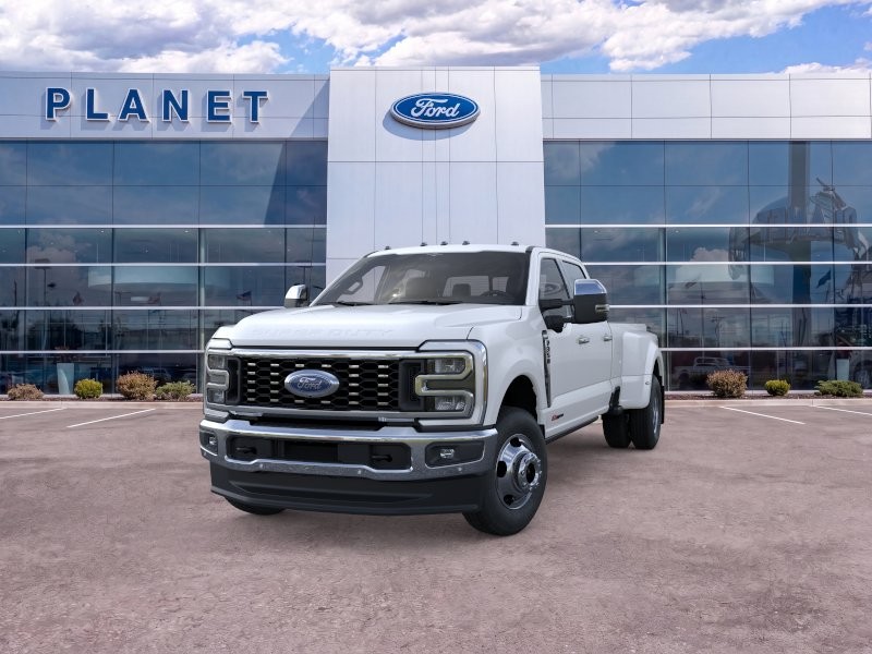 2026 Ford Super Duty F-350 DRW King Ranch Star White Metallic Tri-Coat at Planet Ford
