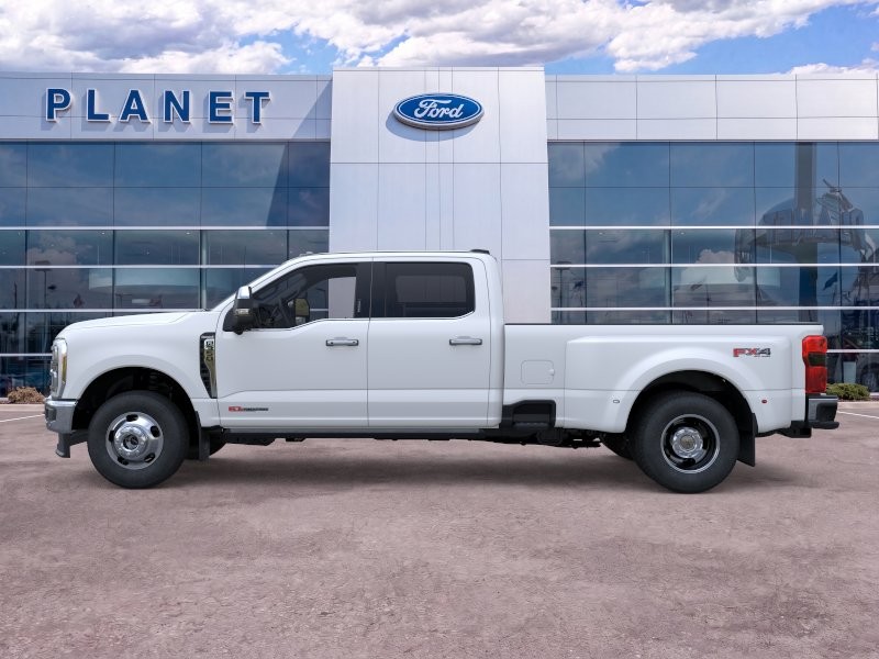 2026 Ford Super Duty F-350 DRW King Ranch Star White Metallic Tri-Coat at Planet Ford