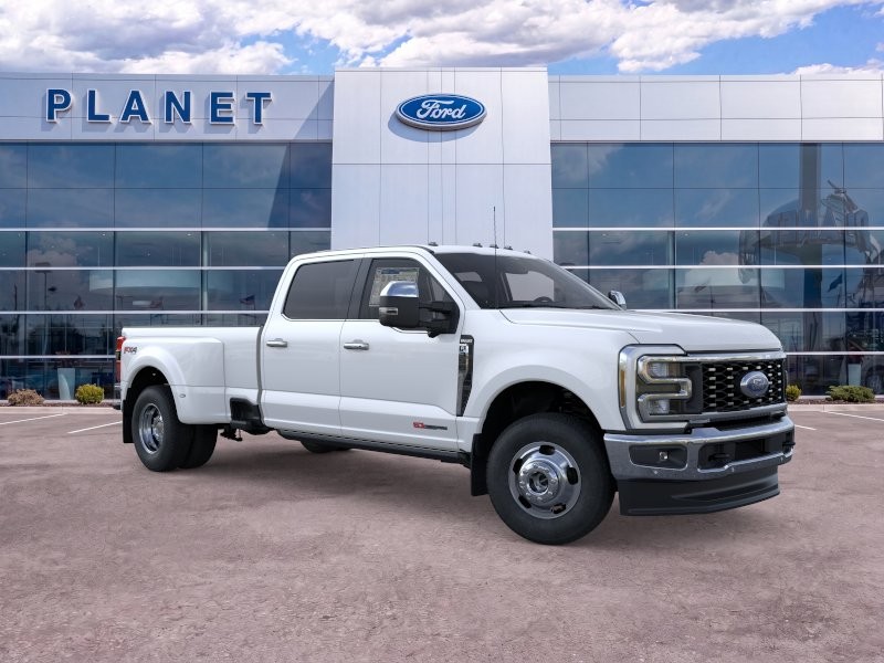 2026 Ford Super Duty F-350 DRW King Ranch Star White Metallic Tri-Coat at Planet Ford