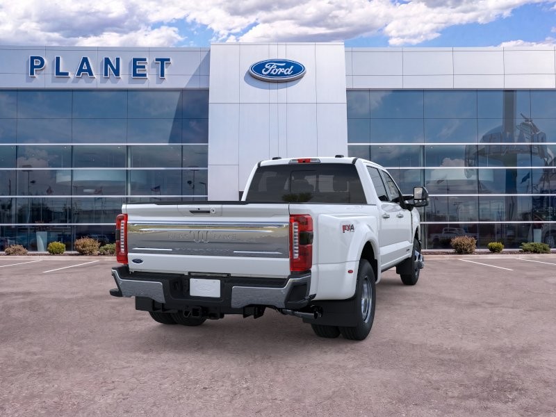 2026 Ford Super Duty F-350 DRW King Ranch Star White Metallic Tri-Coat at Planet Ford