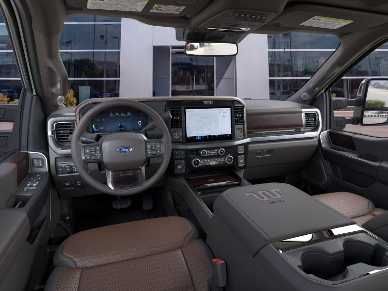 2026 Ford Super Duty F-350 DRW King Ranch Star White Metallic Tri-Coat at Planet Ford