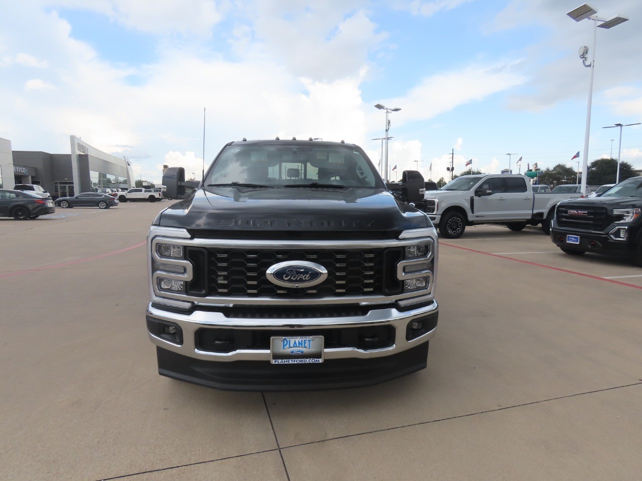 2025 Ford Super Duty F-350 DRW LARIAT Agate Black Metallic at Planet Ford