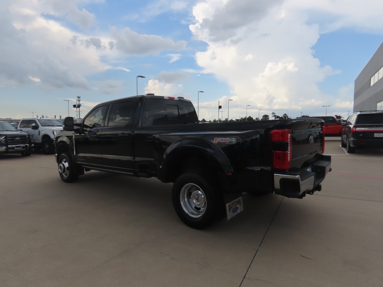 2025 Ford Super Duty F-350 DRW LARIAT Agate Black Metallic at Planet Ford