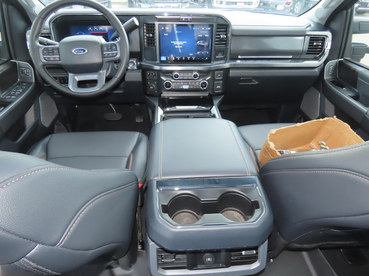 2025 Ford Super Duty F-350 DRW LARIAT Agate Black Metallic at Planet Ford