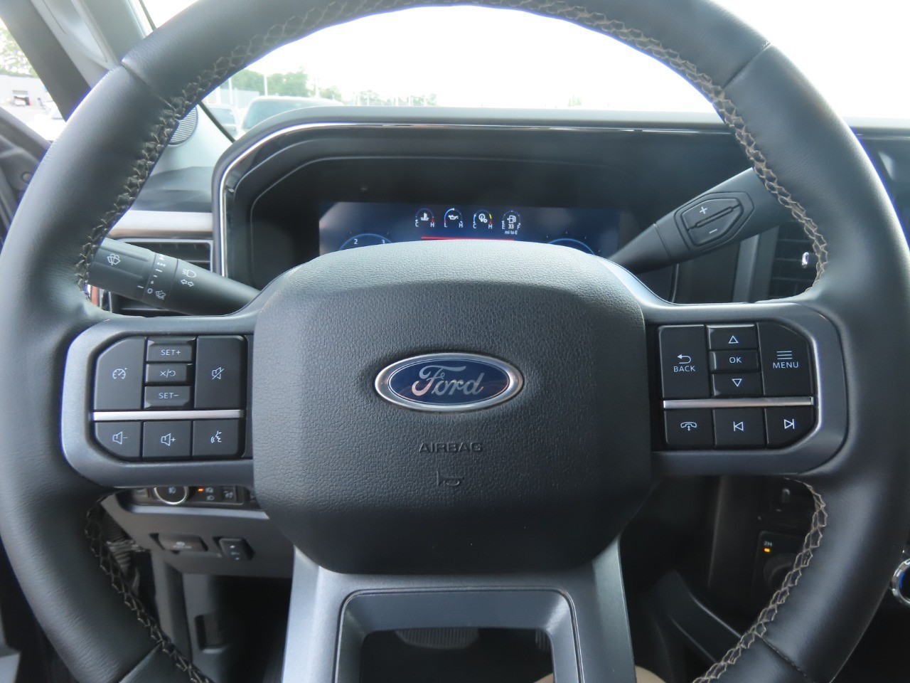 2025 Ford Super Duty F-350 DRW LARIAT Agate Black Metallic at Planet Ford