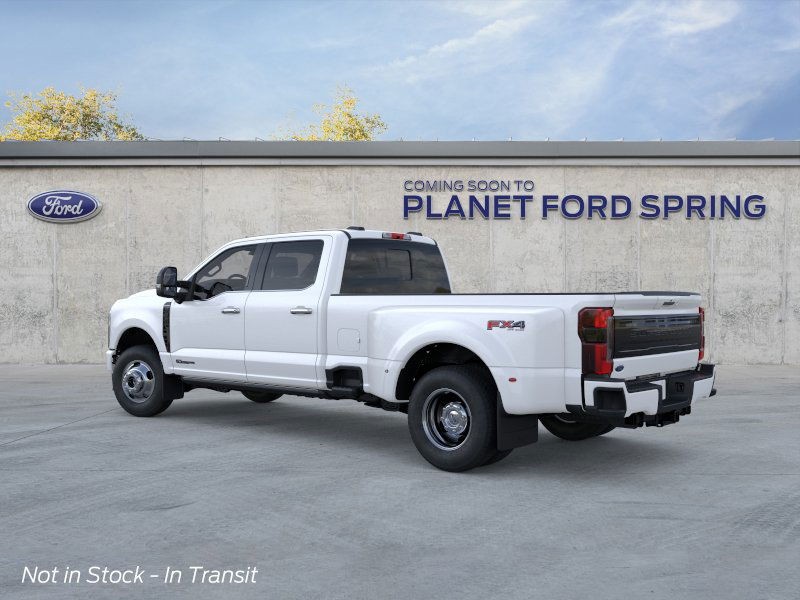 2026 Ford Super Duty F-350 DRW Platinum Star White Metallic Tri-Coat at Planet Ford