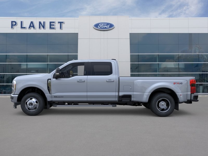 2026 Ford Super Duty F-350 DRW LARIAT Glacier Gray Metallic Tri-Coat at Planet Ford