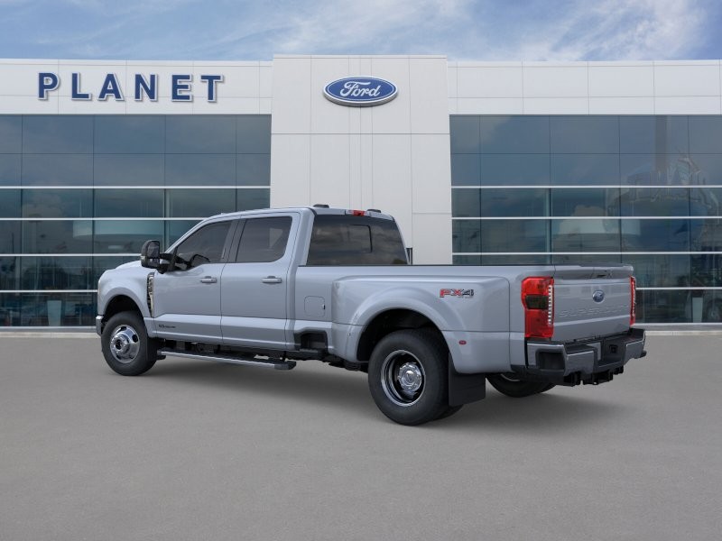 2026 Ford Super Duty F-350 DRW LARIAT Glacier Gray Metallic Tri-Coat at Planet Ford