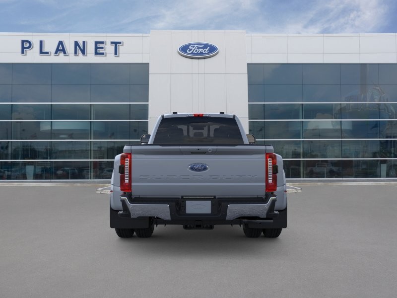 2026 Ford Super Duty F-350 DRW LARIAT Glacier Gray Metallic Tri-Coat at Planet Ford