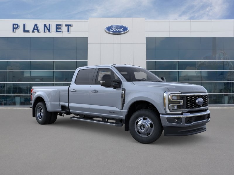 2026 Ford Super Duty F-350 DRW LARIAT Glacier Gray Metallic Tri-Coat at Planet Ford