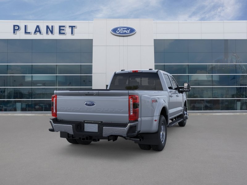 2026 Ford Super Duty F-350 DRW LARIAT Glacier Gray Metallic Tri-Coat at Planet Ford