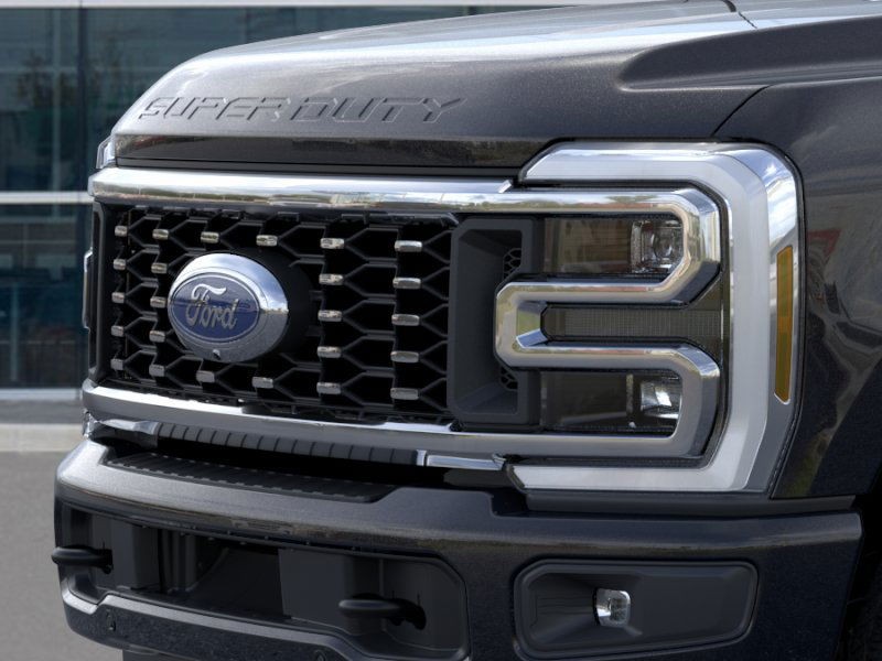 2026 Ford Super Duty F-350 DRW Platinum Agate Black Metallic at Planet Ford