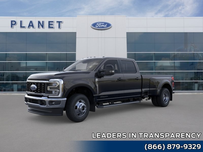 2026 Ford Super Duty F-350 DRW LARIAT Agate Black Metallic at Planet Ford