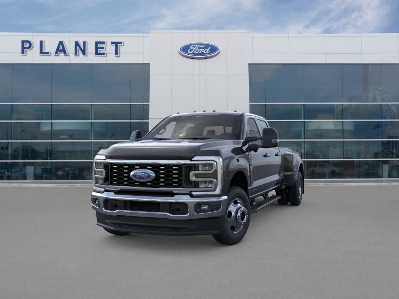 2026 Ford Super Duty F-350 DRW LARIAT Agate Black Metallic at Planet Ford