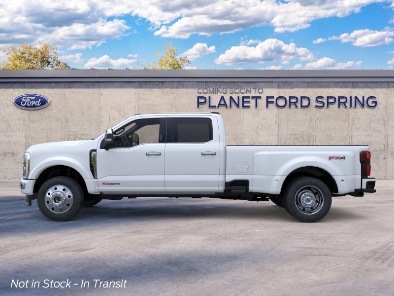 2026 Ford Super Duty F-450 DRW Platinum Star White Metallic Tri-Coat at Planet Ford
