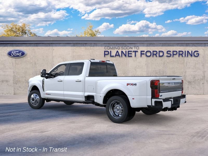 2026 Ford Super Duty F-450 DRW Platinum Star White Metallic Tri-Coat at Planet Ford
