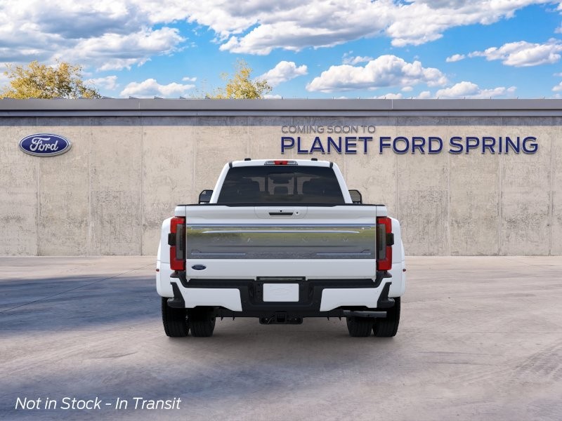 2026 Ford Super Duty F-450 DRW Platinum Star White Metallic Tri-Coat at Planet Ford