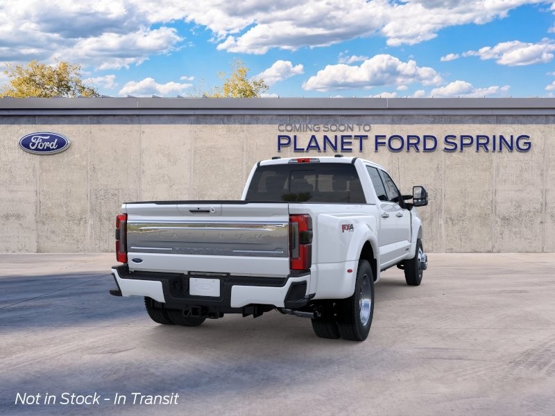 2026 Ford Super Duty F-450 DRW Platinum Star White Metallic Tri-Coat at Planet Ford