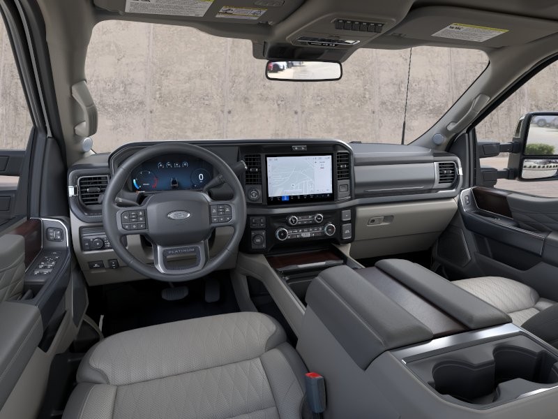 2026 Ford Super Duty F-450 DRW Platinum Star White Metallic Tri-Coat at Planet Ford