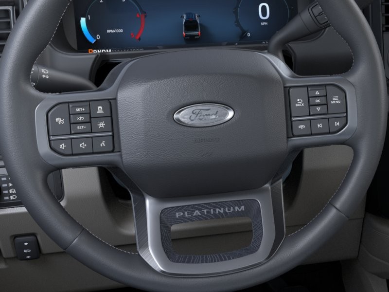 2026 Ford Super Duty F-450 DRW Platinum Star White Metallic Tri-Coat at Planet Ford