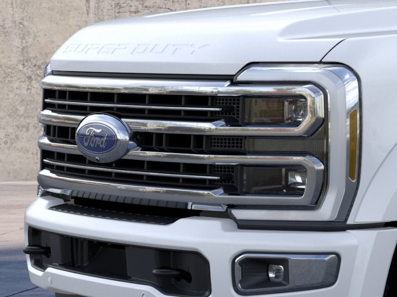 2026 Ford Super Duty F-450 DRW Platinum Star White Metallic Tri-Coat at Planet Ford