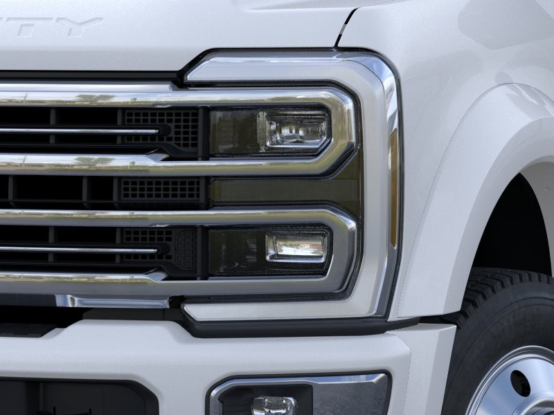 2026 Ford Super Duty F-450 DRW Platinum Star White Metallic Tri-Coat at Planet Ford