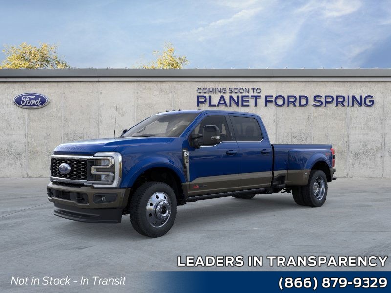 2026 Ford Super Duty F-450 DRW King Ranch Argon Blue Metallic at Planet Ford