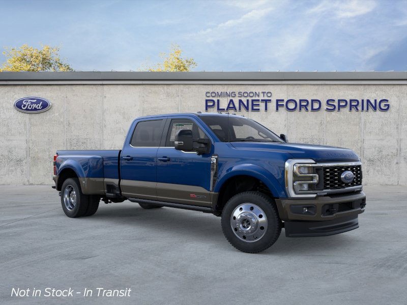 2026 Ford Super Duty F-450 DRW King Ranch Argon Blue Metallic at Planet Ford