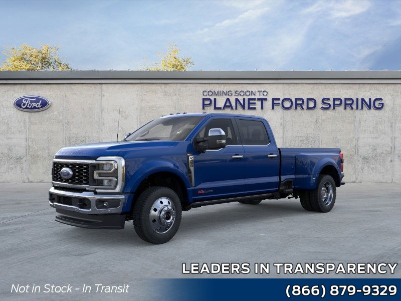 2026 Ford Super Duty F-450 DRW King Ranch Argon Blue Metallic at Planet Ford