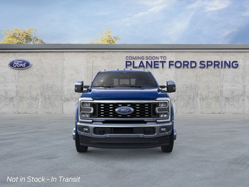 2026 Ford Super Duty F-450 DRW King Ranch Argon Blue Metallic at Planet Ford
