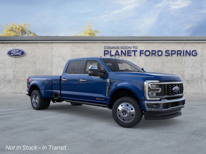 2026 Ford Super Duty F-450 DRW King Ranch Argon Blue Metallic at Planet Ford