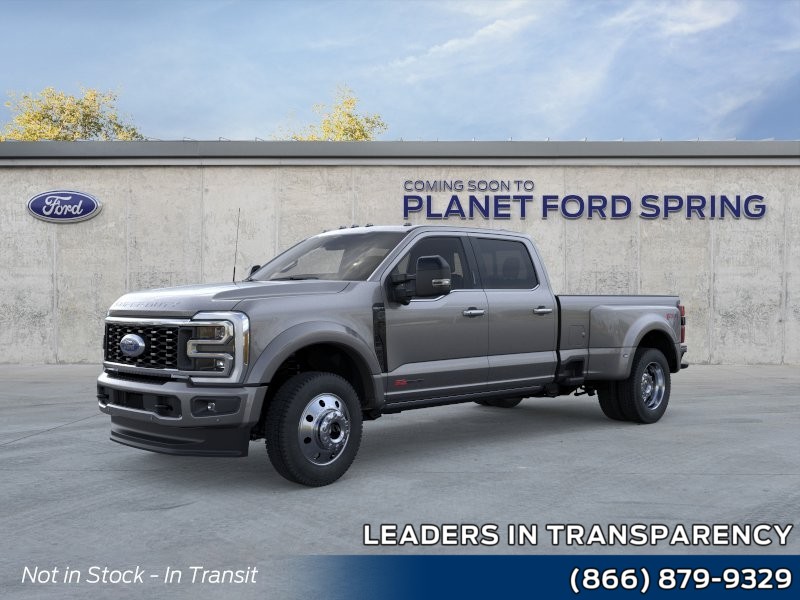 2026 Ford Super Duty F-450 DRW Platinum Carbonized Gray Metallic at Planet Ford