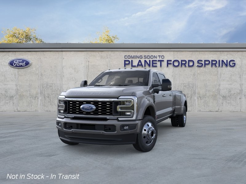 2026 Ford Super Duty F-450 DRW Platinum Carbonized Gray Metallic at Planet Ford
