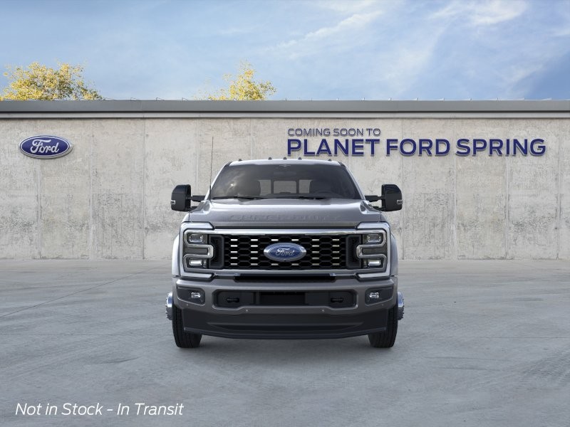 2026 Ford Super Duty F-450 DRW Platinum Carbonized Gray Metallic at Planet Ford