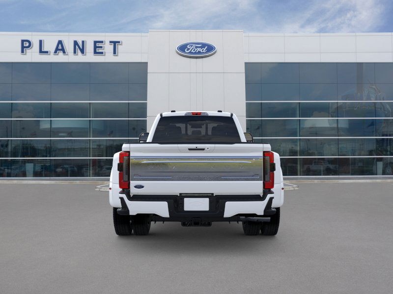 2026 Ford Super Duty F-450 DRW Platinum Star White Metallic Tri-Coat at Planet Ford