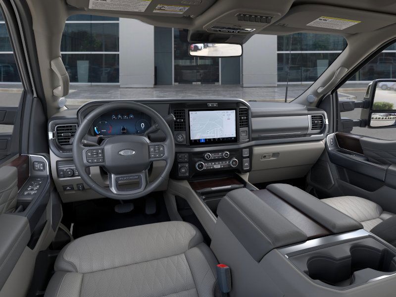 2026 Ford Super Duty F-450 DRW Platinum Star White Metallic Tri-Coat at Planet Ford