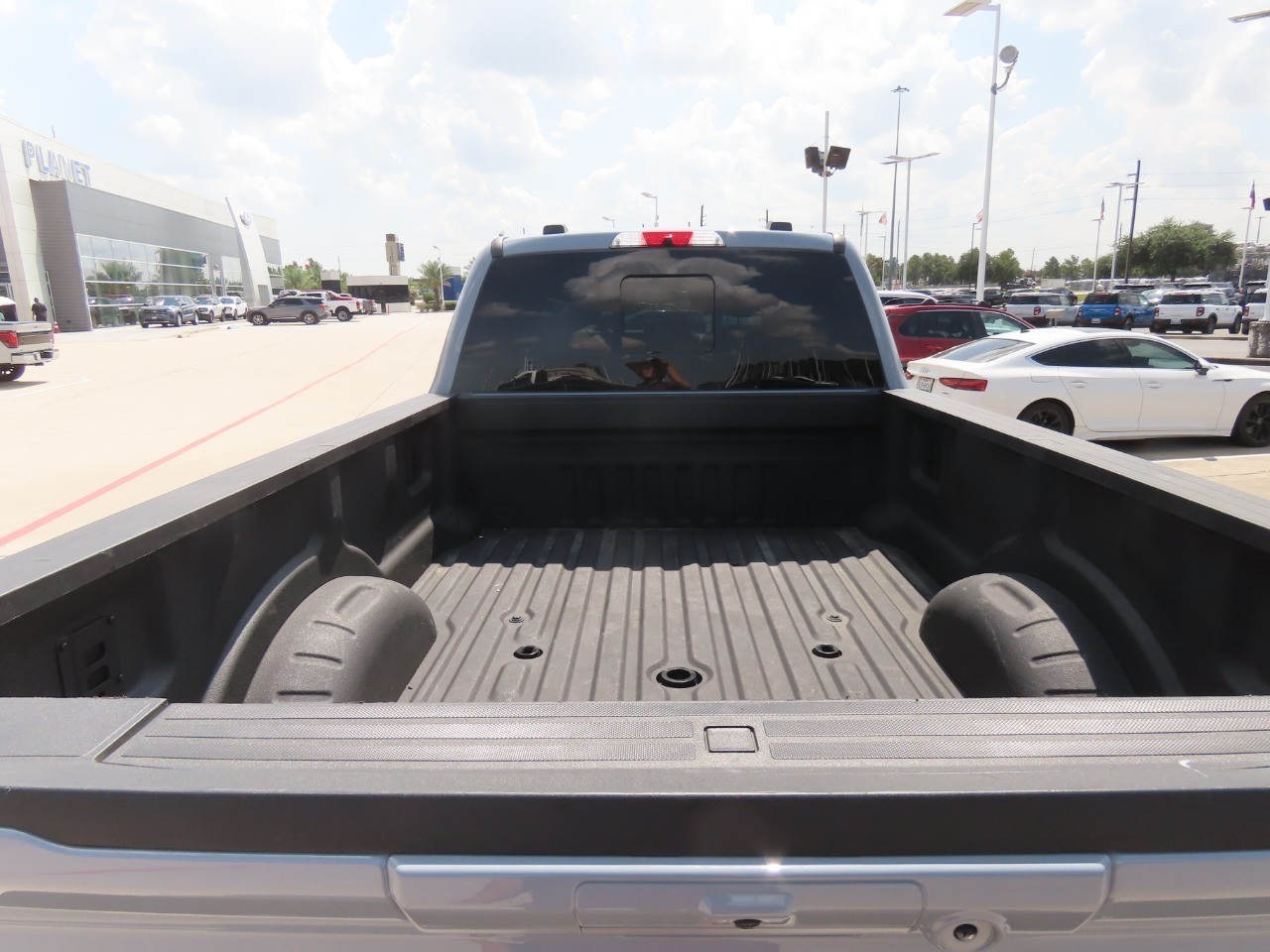 2026 Ford Super Duty F-450 DRW Platinum Glacier Gray Metallic Tri-Coat at Planet Ford