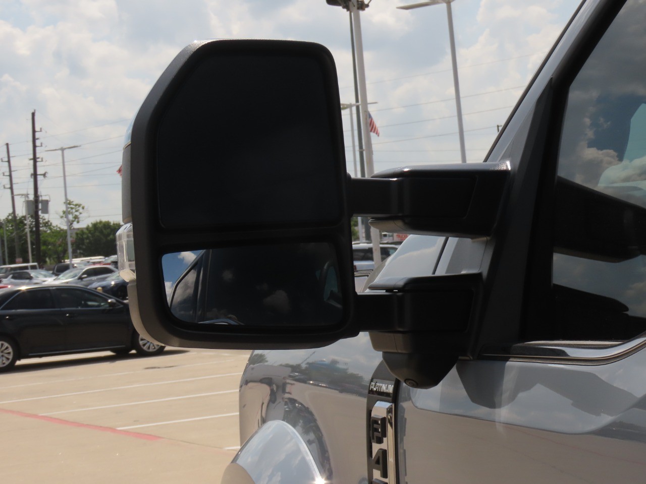 2026 Ford Super Duty F-450 DRW Platinum Glacier Gray Metallic Tri-Coat at Planet Ford