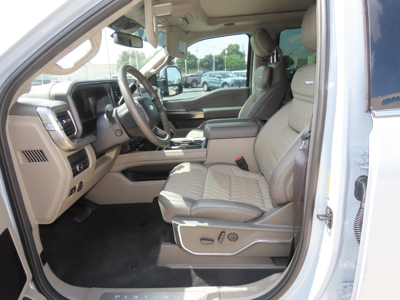 2026 Ford Super Duty F-450 DRW Platinum Glacier Gray Metallic Tri-Coat at Planet Ford