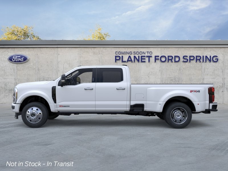 2026 Ford Super Duty F-450 DRW Platinum Star White Metallic Tri-Coat at Planet Ford