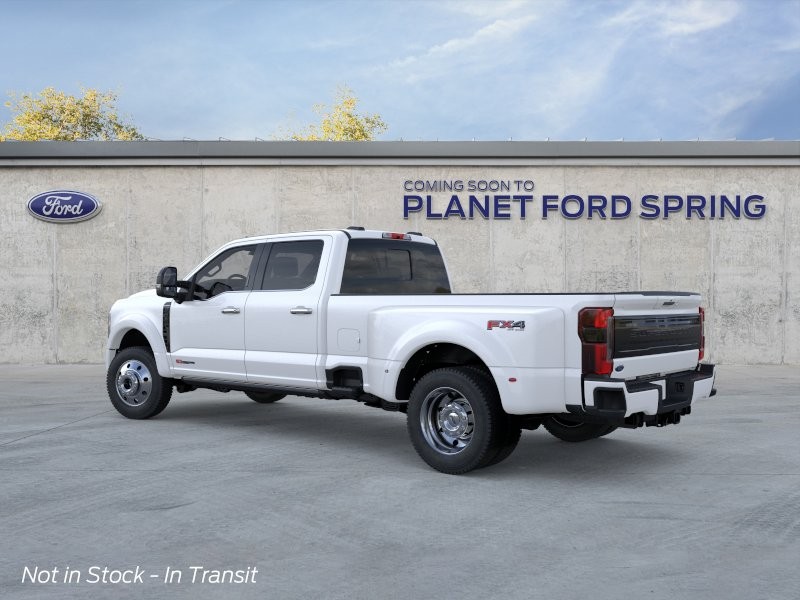 2026 Ford Super Duty F-450 DRW Platinum Star White Metallic Tri-Coat at Planet Ford