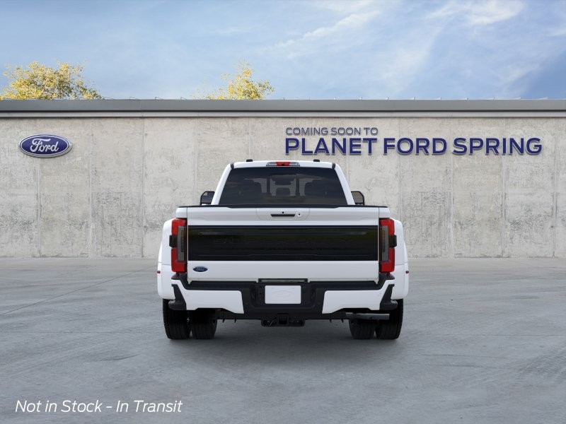2026 Ford Super Duty F-450 DRW Platinum Star White Metallic Tri-Coat at Planet Ford
