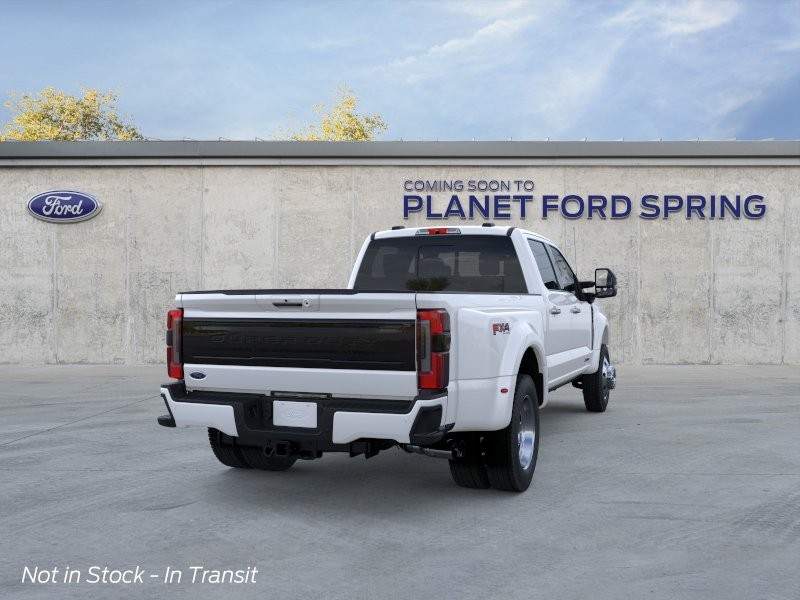 2026 Ford Super Duty F-450 DRW Platinum Star White Metallic Tri-Coat at Planet Ford