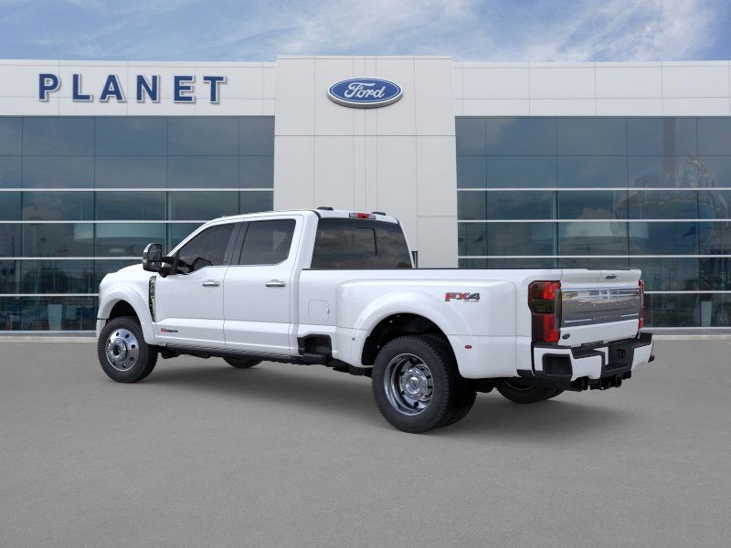 2026 Ford Super Duty F-450 DRW Platinum Star White Metallic Tri-Coat at Planet Ford