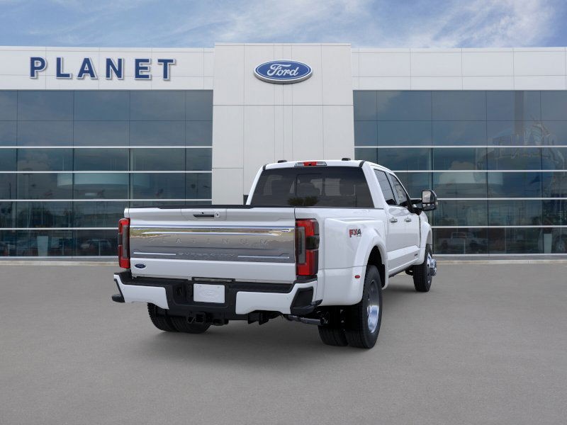 2026 Ford Super Duty F-450 DRW Platinum Star White Metallic Tri-Coat at Planet Ford