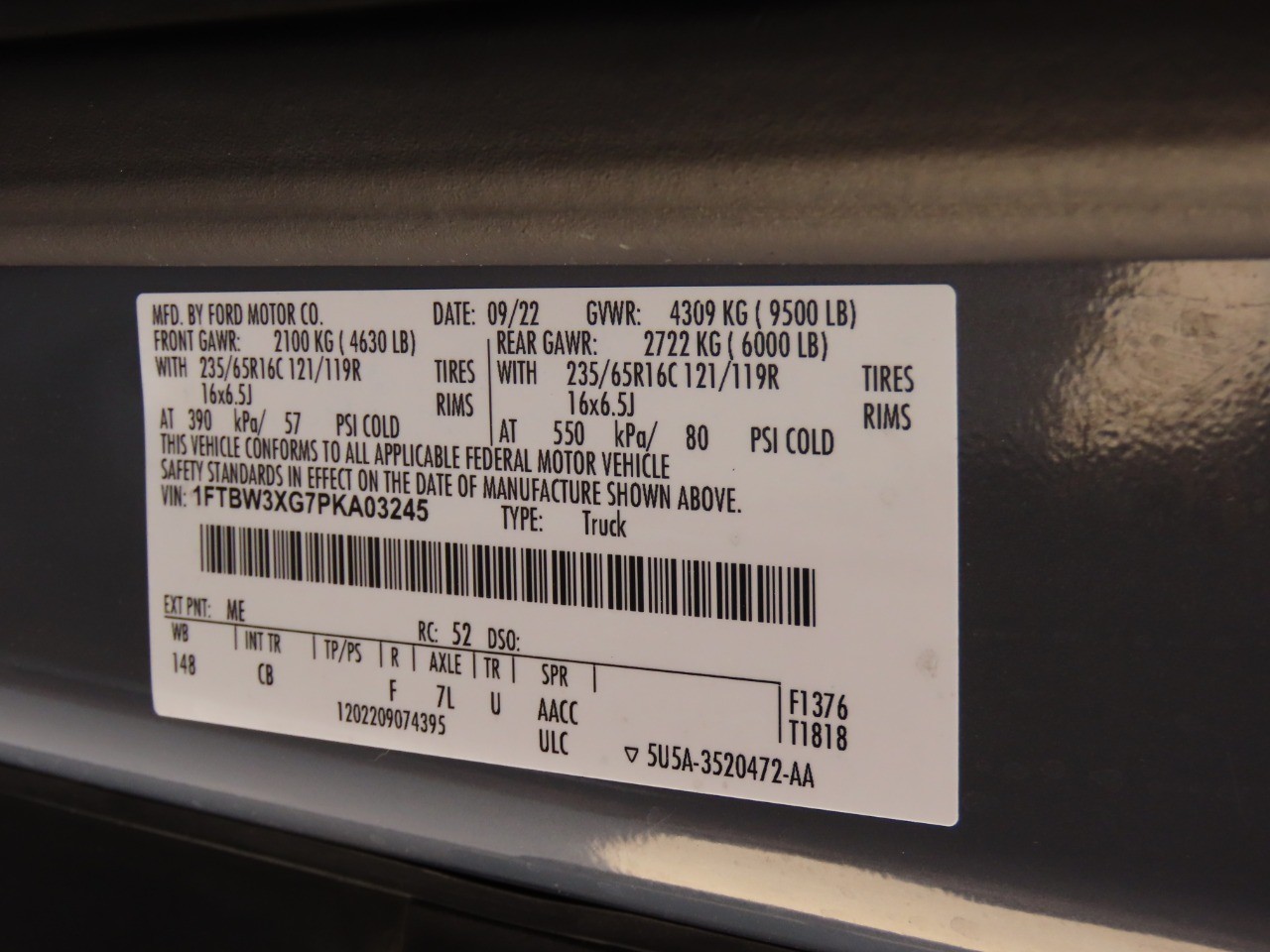 used 2023 Ford Transit Cargo Van car, priced at $23,999