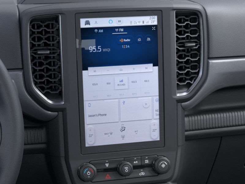 2025 Ford Ranger XL Velocity Blue Metallic at Planet Ford